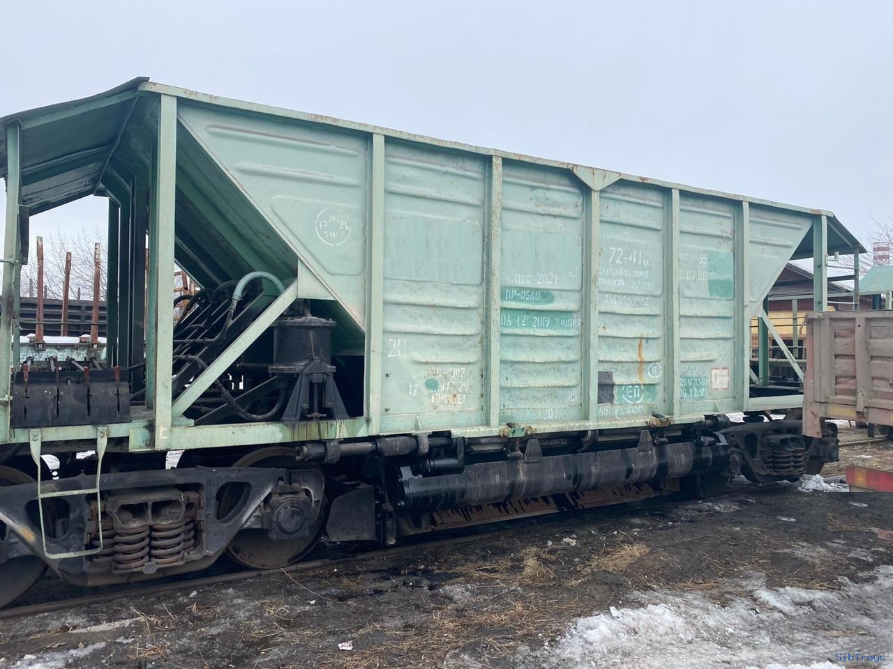 Хопер-дозаторный вагон ХДВ